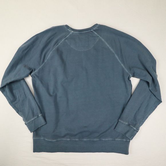 The Normal Brand Long Sleeve Men's Overshirt Blue Pullover Shirt Size XXL - Picture 9 of 9